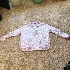 Old Navy Kids Light Purple Button Down Shirt